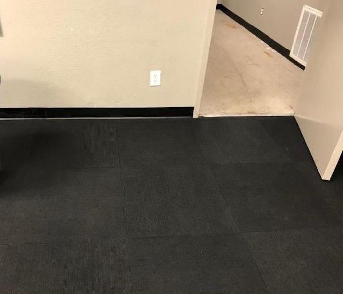 Carpet restored 